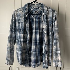 Plaid flannel shirt